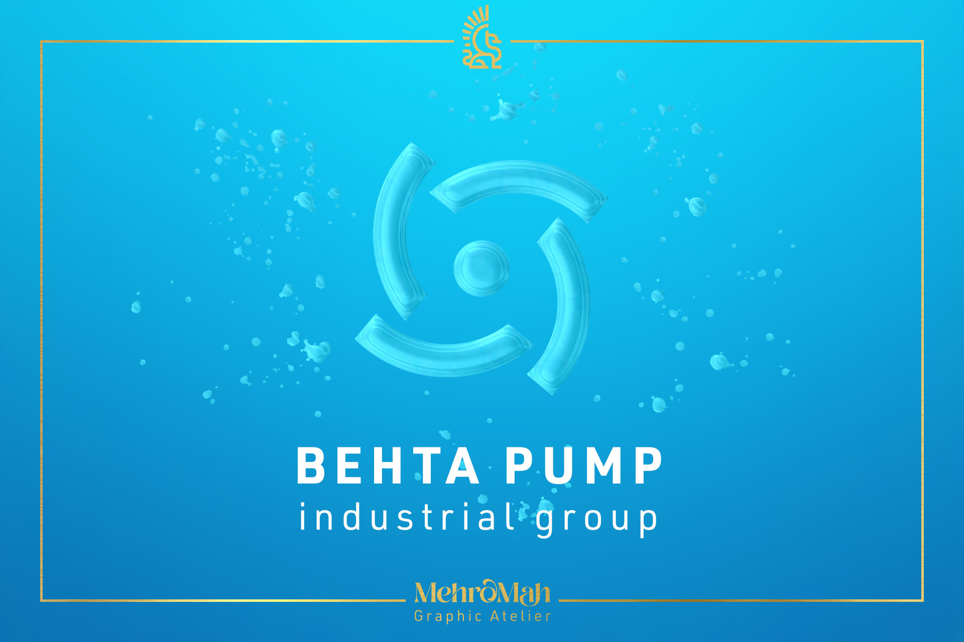 Behta Pump industrial Co Logo Design